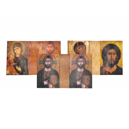 Coprimessali in Pelle Stampata